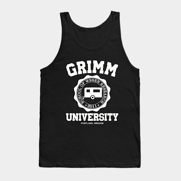 Grimm University Tank Top by Dreamteebox